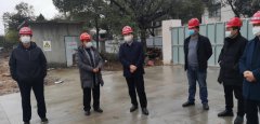 區(qū)委常委、副區(qū)長吳志平，副區(qū)長張軼督查物流園項目、雙益二期項目復(fù)工情況
